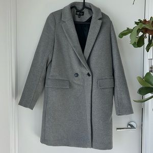 Zara Grey Long Coat